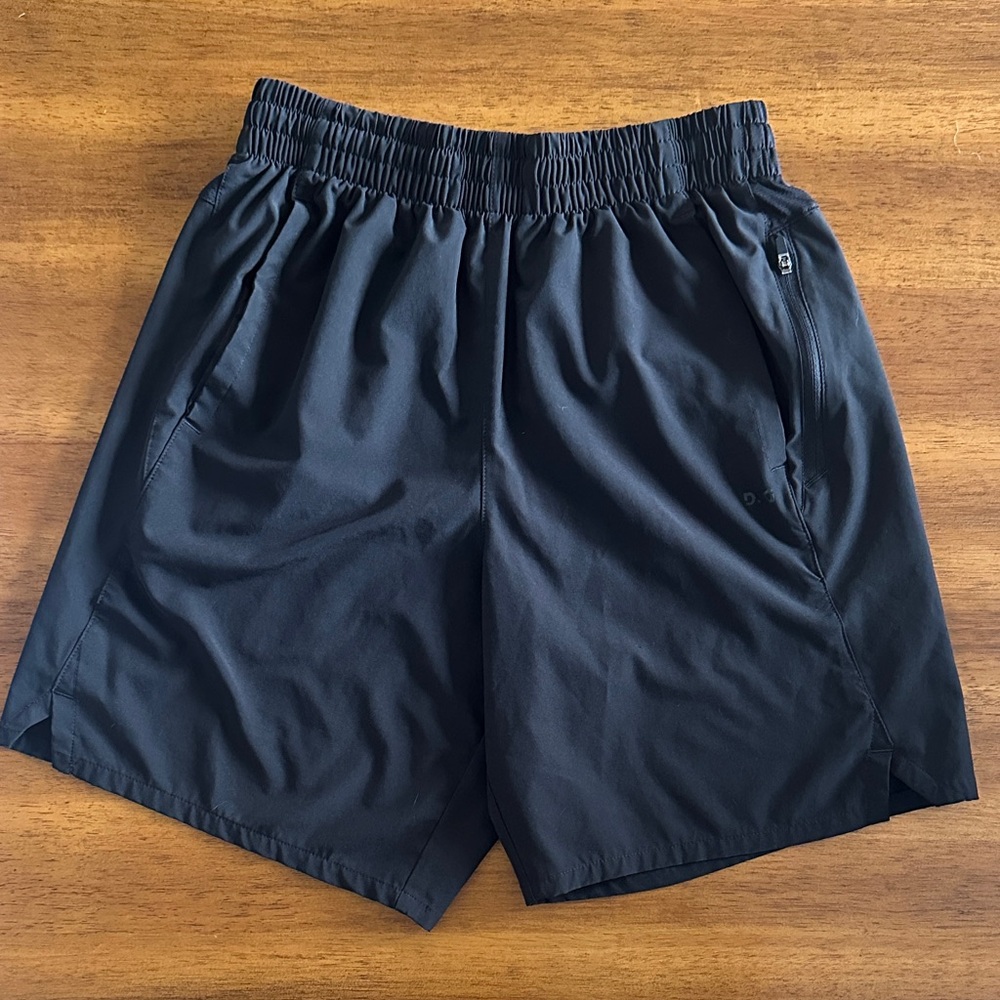DSG Men's Black Athletic Performance Shorts
